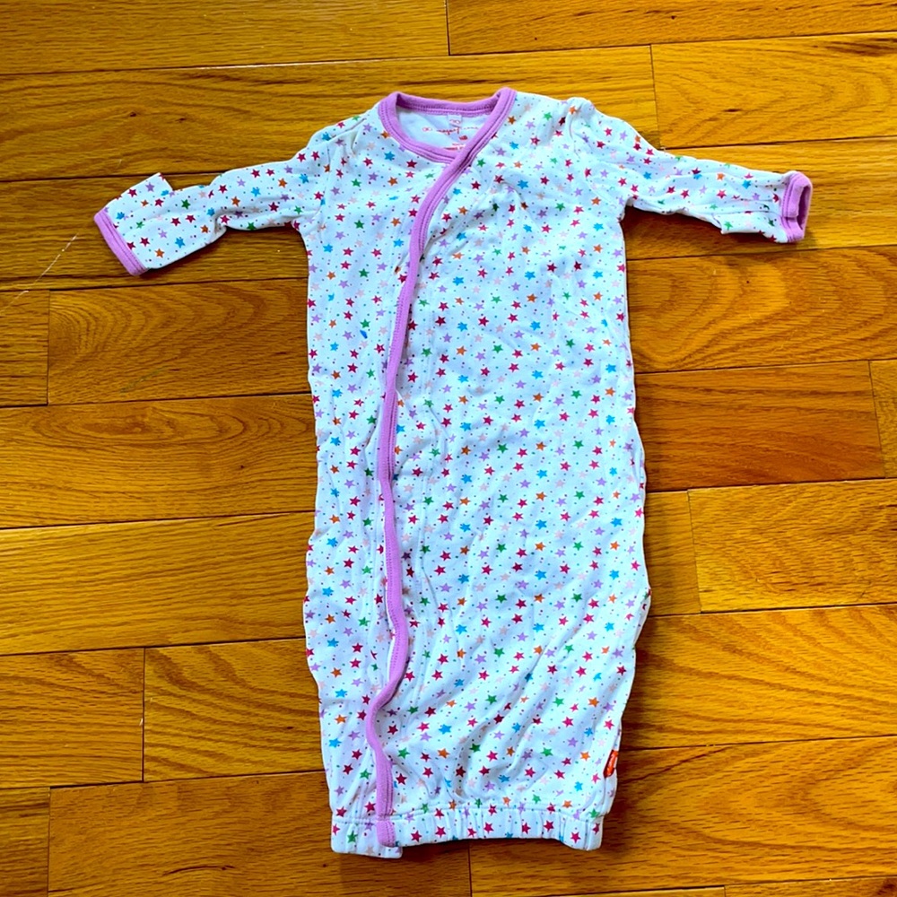 Magnetic Me by Magnificent Me Baby Gown Onesie NB